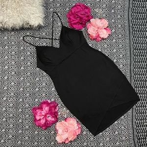 Lovely Day Overlap Hem Dress Women size S